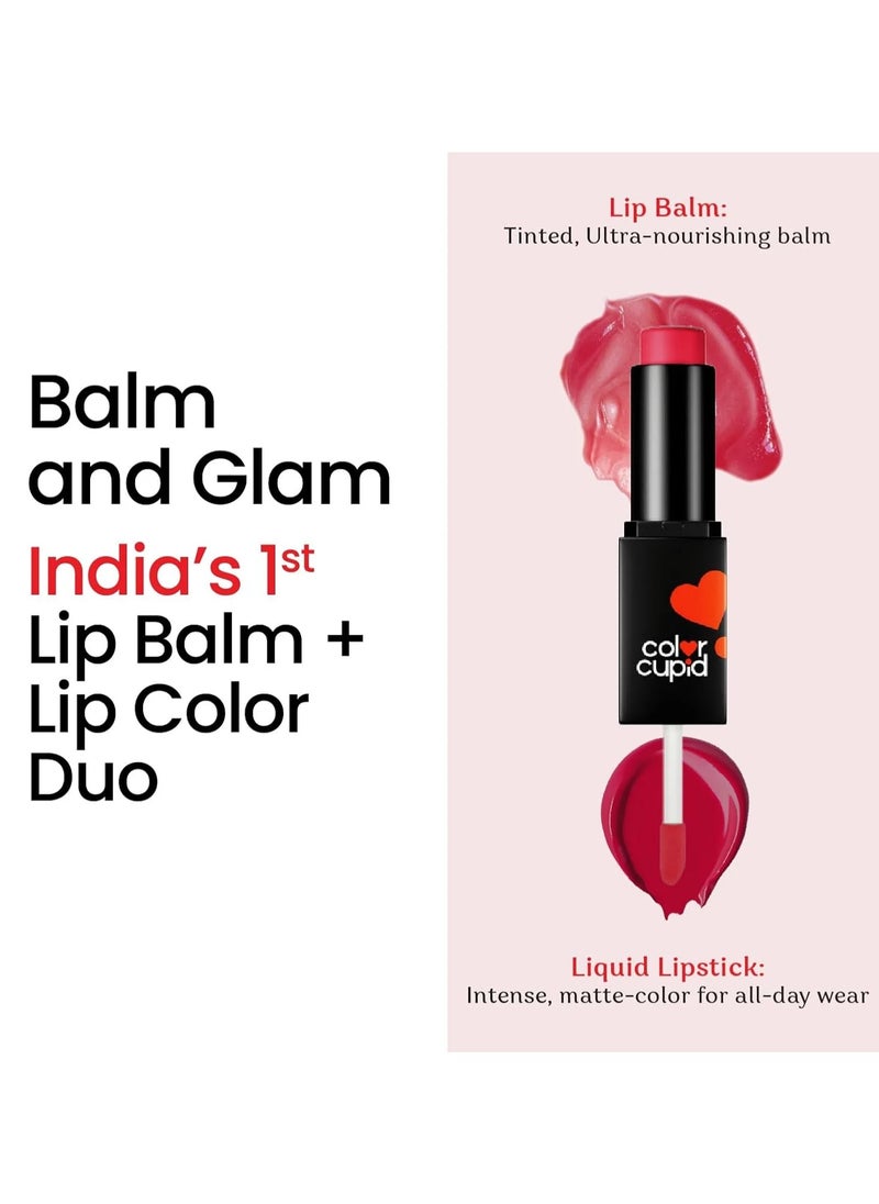 Color Cupid Lip Balm + Lipstick Redreign Lb5  - Image 2