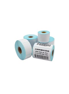 Kalon 50x30mm Shipping thermal Barcode Self-Adhesive Stickers, Label Sticker Direct Thermal Waterproof Thermal Address, Paper Labels(Pack of 5 Roll) 4000 -Sticker  - Image 2