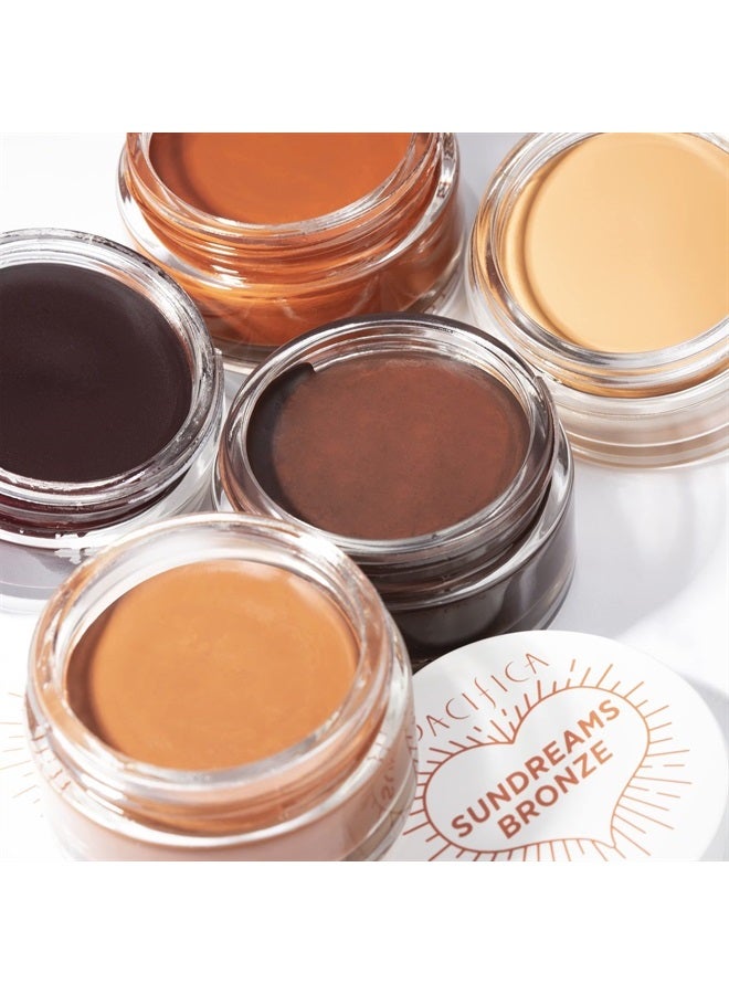 Beauty | Sun Dreams Matte Cream Bronzer + Contour - California | High Pigmented Formula, Long-Lasting | Face + Body Makeup | Glowing Skin | Lightweight, Blendable, Buildable | Vegan