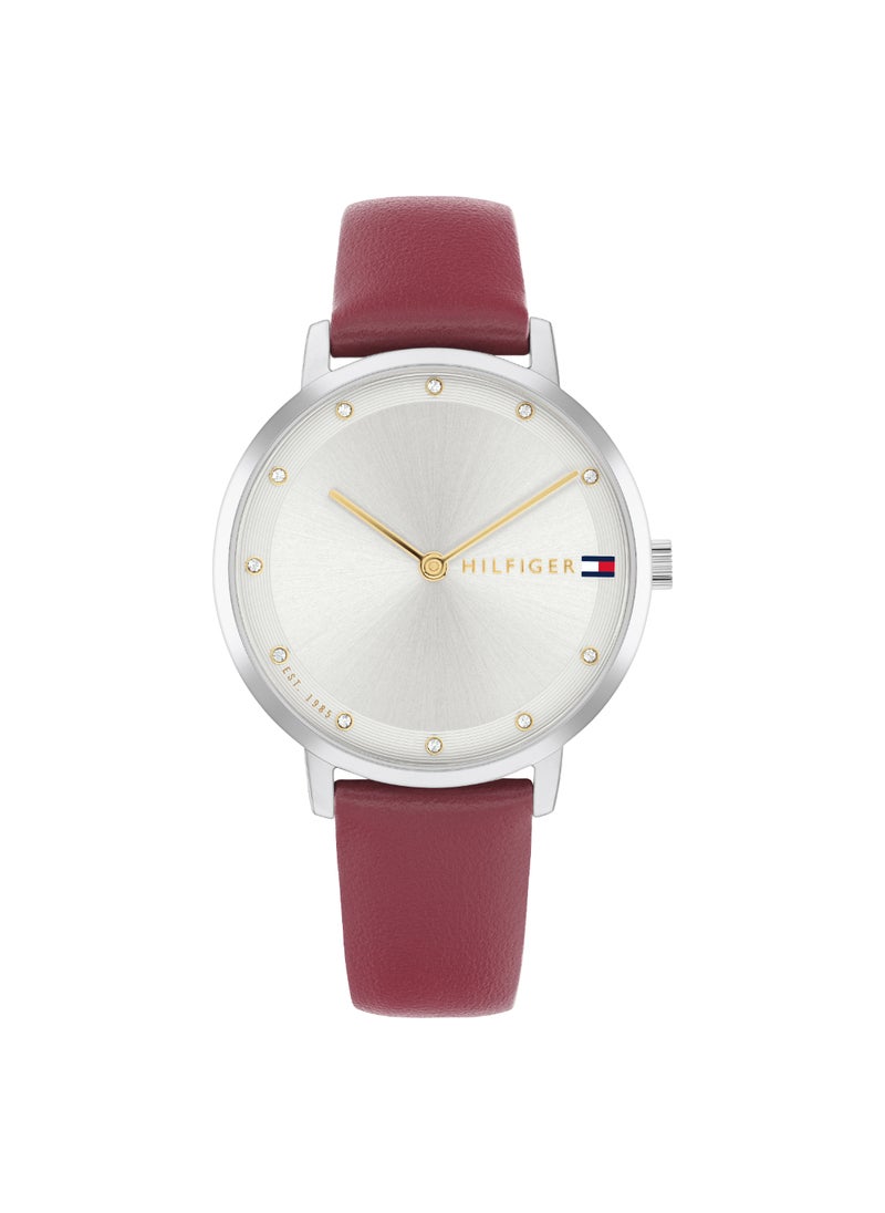 TOMMY HILFIGER ROUND ANALOG WOMEN'S SILVER WHITE CASE WATCH - 1782763 - pzsku/ZDCCF90409D433D591A35Z/45/_/1738736962/2895b0bf-2a4a-48f9-b9dd-028d0af5c69c