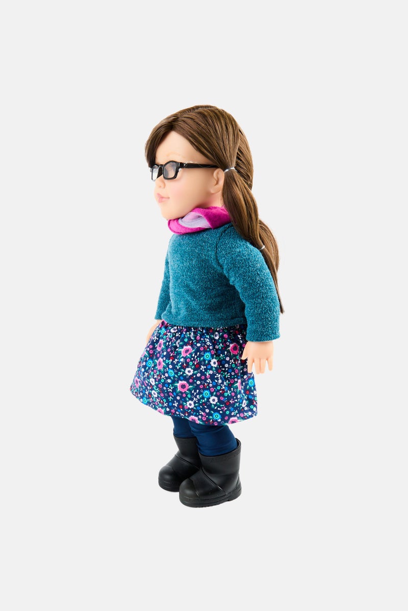 Lotus Dream Hearts Soft Bodied Poseable Caucasian Girl Doll  - Image 4