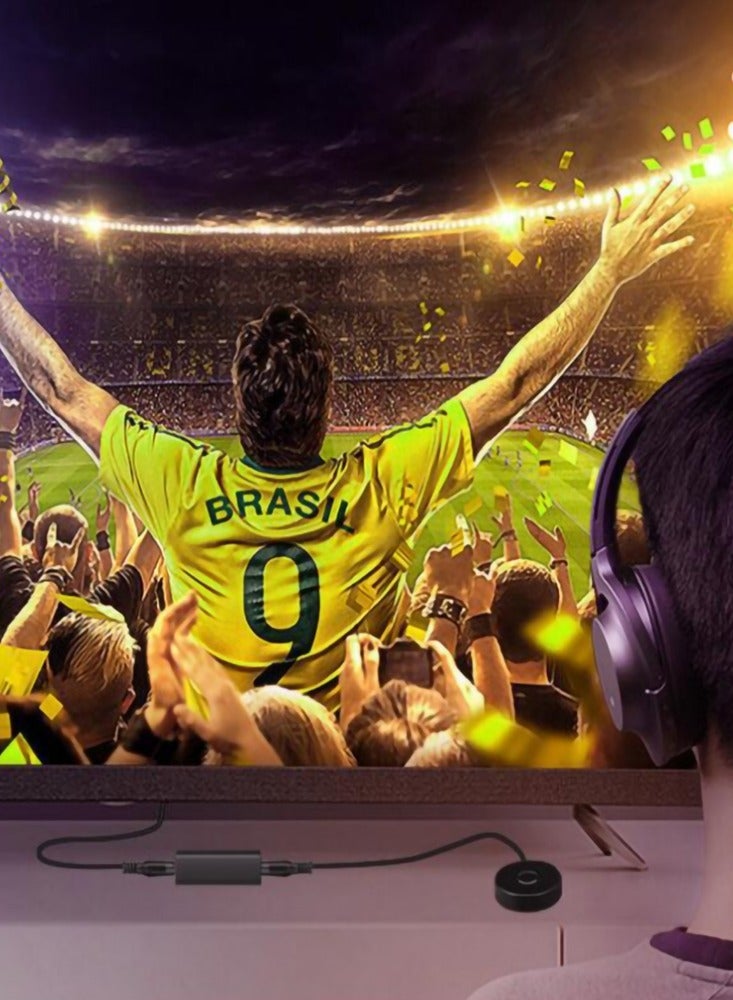 Ground Loop Noise Isolator for Car and Home Audio Systems with 3.5mm Cable, Anti-Interference Sound Filter to Eliminate Hum and Enhance Audio Quality. - Image 4