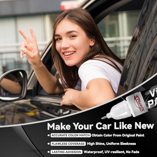 xdotoar Pearl Red Touch Up Paint for Cars, Color Accurate Auto Paint, Professional Automotive Scratch Repair, Lasting Auto Scratch Remover, Quick Drying, Easy to Use, Safe and Non-toxic - Image 3