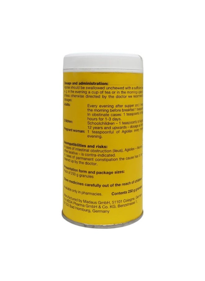 Agiolax - Agiolax Granules 250 g - Image 1