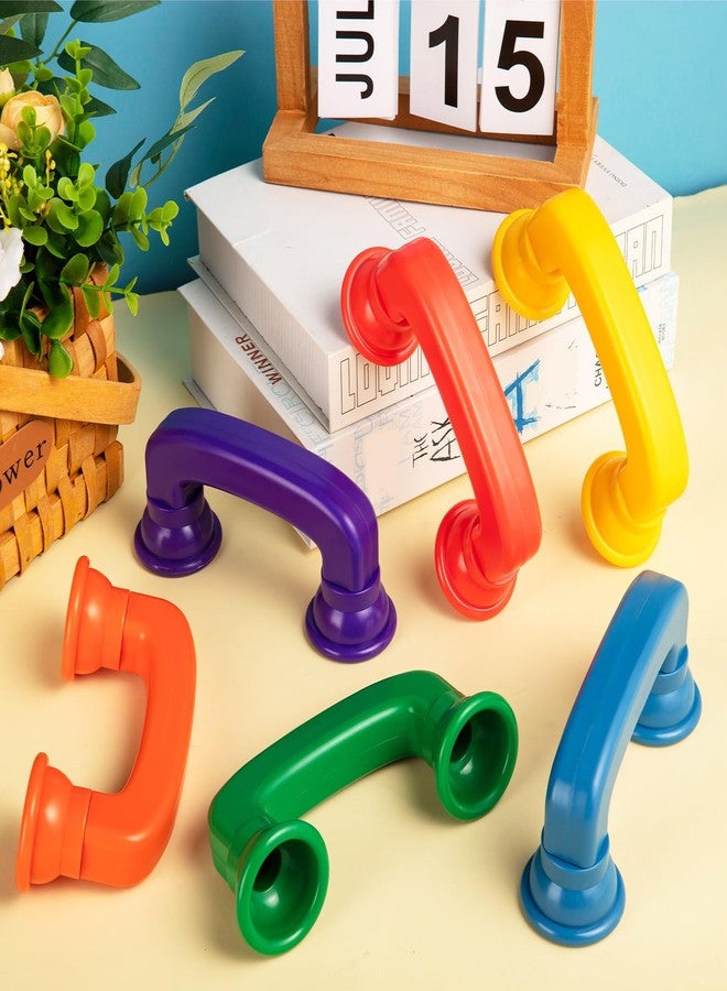 KFPPLXQ Whisper Reading Phones Upgrade Large Auditory Feedback Hear Myself Sound Phone Speech Therapy Toy Phone Tool for Class Accelerate Reading Fluency Comprehension and Pronunciation 6 Pack - Image 3