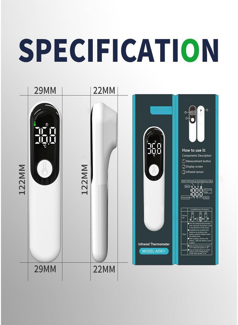 AiQUE Electronic Infrared Thermometer,Digital Thermometer Rechargeable Thermometer Instant Read Temperature Thermometer for Babies Children and Adults - Image 5