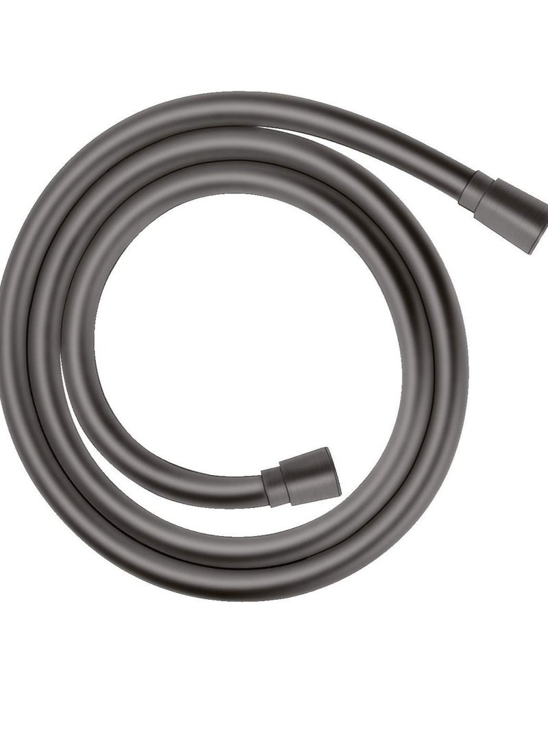 Shower Hose 150 Cm  Super Soft With Conical Anti-Twist Nut And Integrated Sealin(Brushed Black Chrome) - Image 1