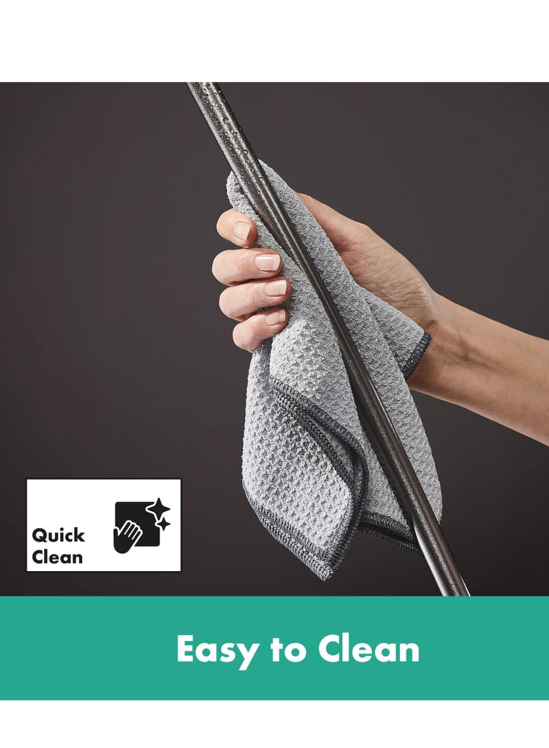 Shower Hose 150 Cm  Super Soft With Conical Anti-Twist Nut And Integrated Sealin(Brushed Black Chrome) - Image 4
