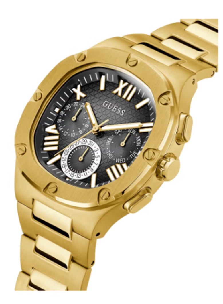 GUESS GUESS Mens Gold Tone Multi-function Watch GW0572G2  - Image 2
