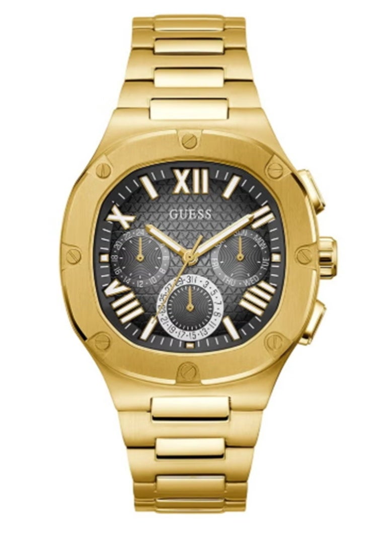 GUESS GUESS Mens Gold Tone Multi-function Watch GW0572G2  - Image 1