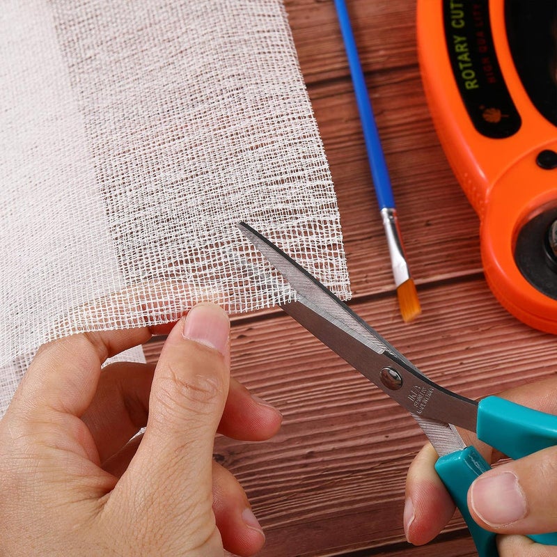 Spakon Book Binding Cloth Kits, Includes 39 Inch Book Binding Cloth 2 Pieces Bone Folder Tools and 1 Glue Brushes Repair Cloth Material for Repairing Binding of Old Books - Image 4
