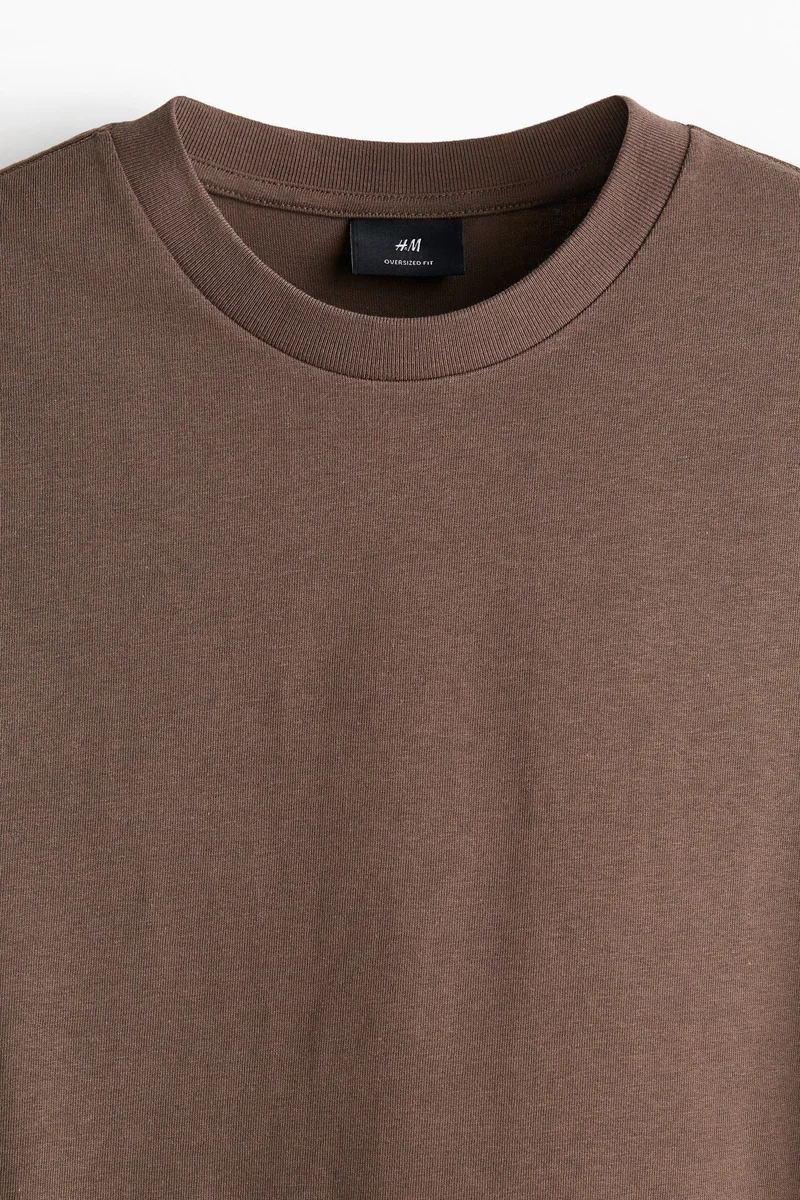 اتش اند ام تيشيرت بقصة واسعة