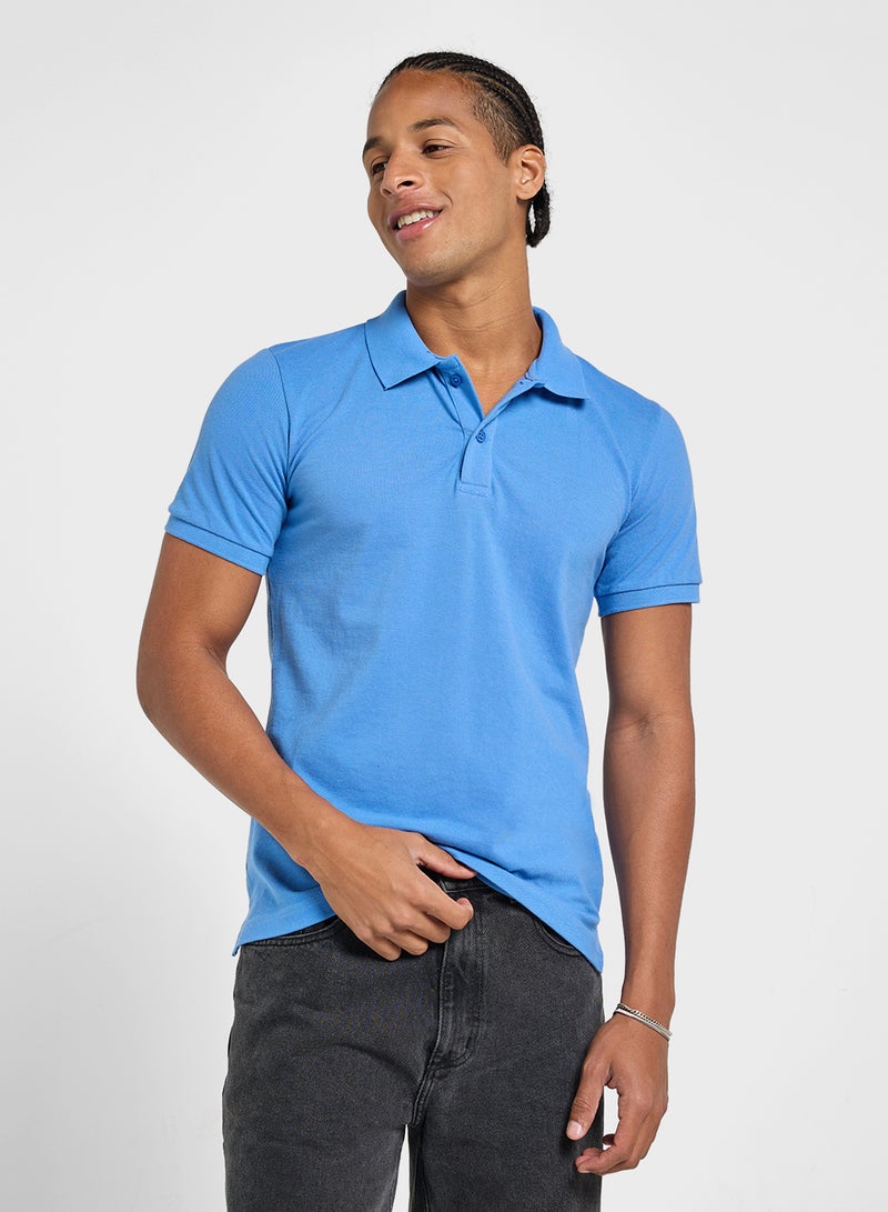 سفنتي فايف تيشيرت بولو أساسي - Image 1