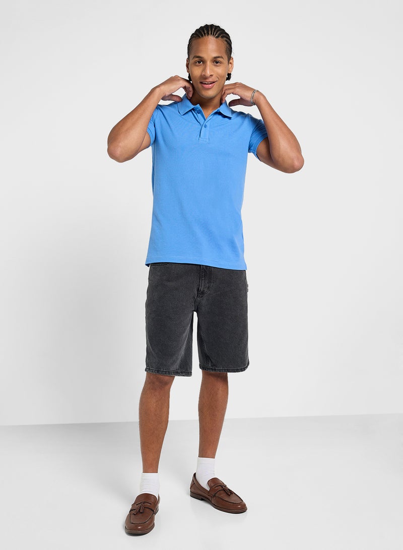 سفنتي فايف تيشيرت بولو أساسي - Image 4