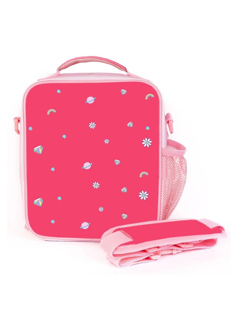 Eazy Kids Eazy Kids Bento Lunch Bag-Unicorn - Pink  - Image 4