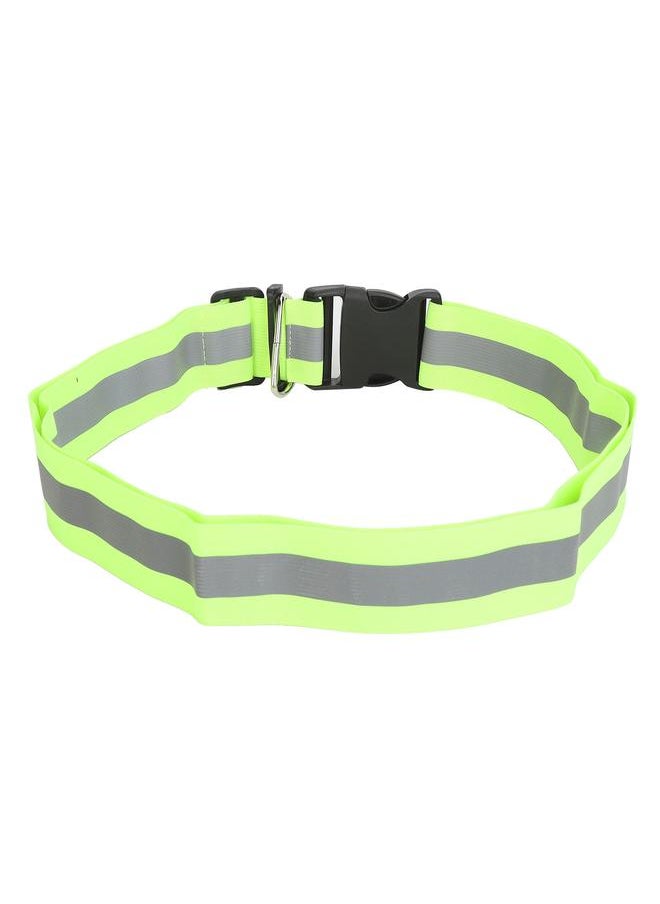 Thoraya Reflective Running Gear with 1 Pair Wrist Bands High Visibility Soft Breathable Adjustable Reflective Sash for Night Walking  - Image 5