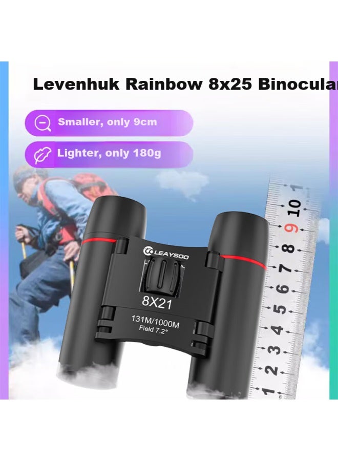 Leaysoo Leilong Lieying 8X21 High Magnification High-Definition Professional Children'S Binoculars, Portable For Concerts, Matches, And Outdoor Use - Image 4
