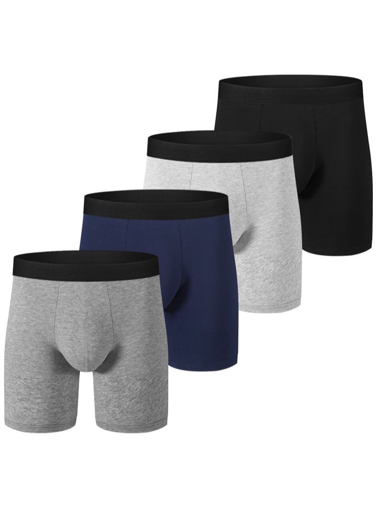 RedMapleTEK 4 Pairs Men's Soft Cotton Briefs - Image 1