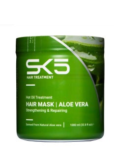 SK5 Hair Mask With Aloe Vera Extract To Strengthen And Repair 1000 ML 