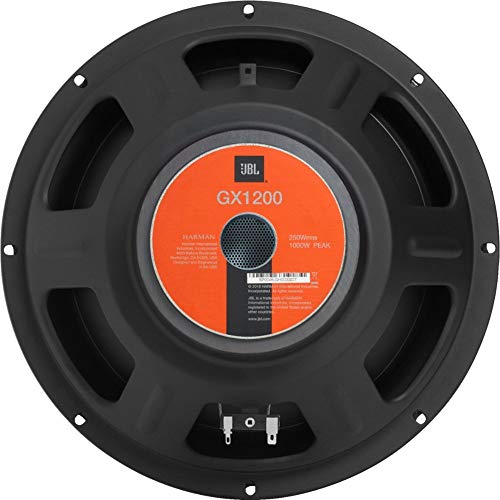 JBL - GX Series 12" Single-Voice-Coil 4-Ohm Subwoofer GX1200- Black - Image 3