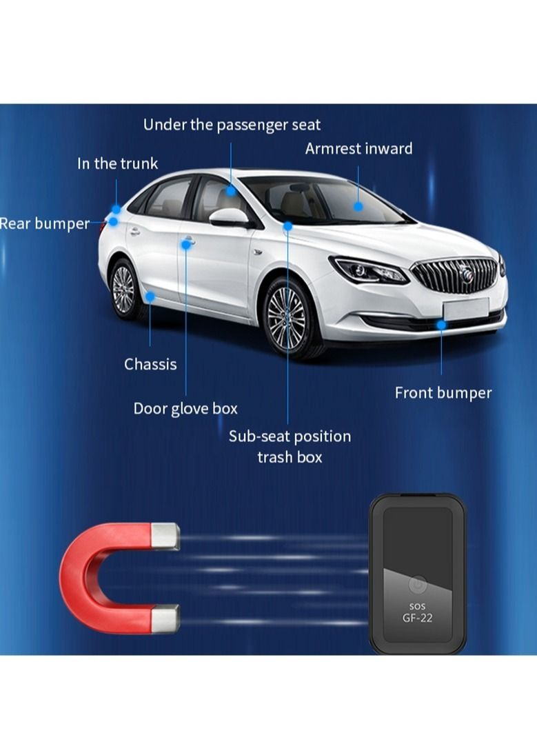 Generic GF22 Magnetic GSM Mini GPS Tracker Real Time Tracking Locator Device For Car  - Image 4