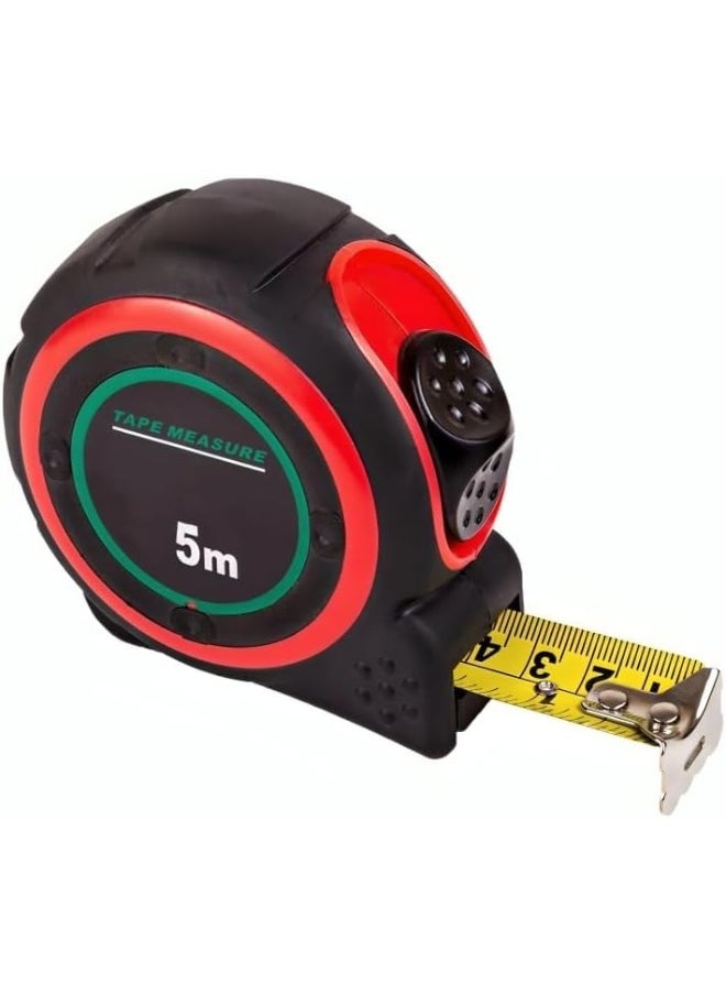 Biella Biella Self-Locking Measuring Tape - Durable Steel Tape Measure with Auto Lock, Imperial/Metric for Accurate Construction, Carpentry & Electrical Work  - Image 2