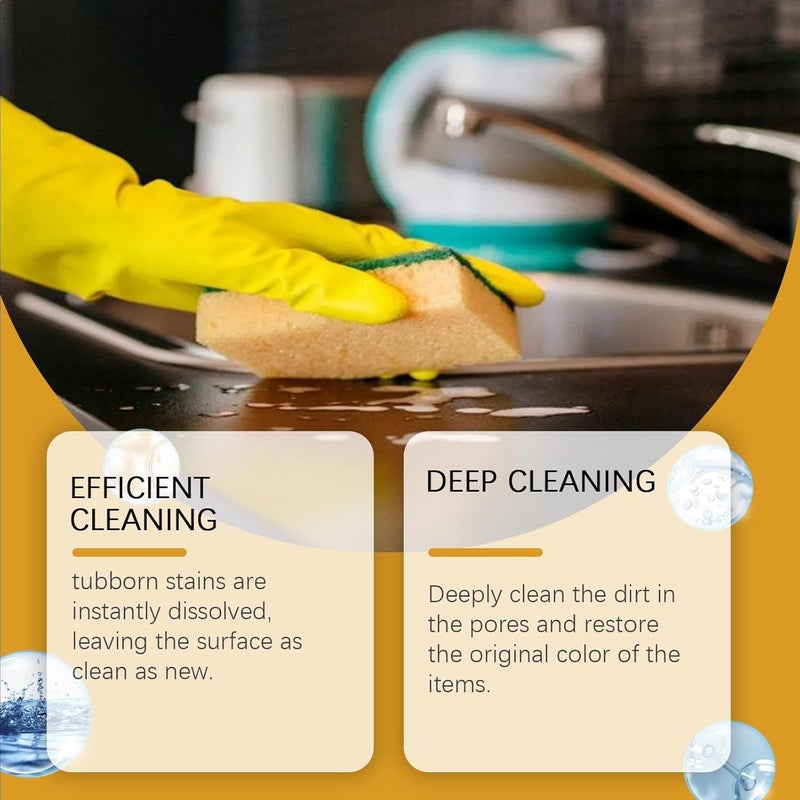 KASTWAVE Dry Cleaning Agent for Fabric Sofa, No Wash Fabric Sofa Cleaner, Wash-free Clothing Foam Cleansing Spray, Sofa Dry Cleaning Foa, Carpet Dry Cleaning Foam, Multi-Purpose Stain Dry Cleaner Rinse-free - Image 2