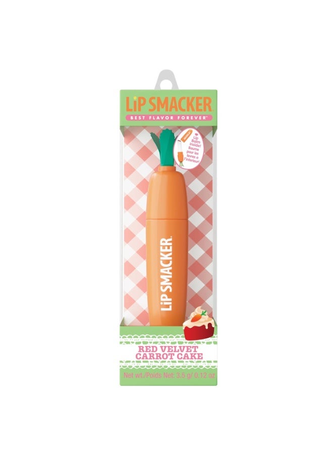 Lip Smacker Carrot Lip Balm, Moisturizing & Nourishing Lip Care, Adorable Easter-Themed Collectible, Fun & Giftable for All Ages - Red Velvet Carrot Cake - Image 3