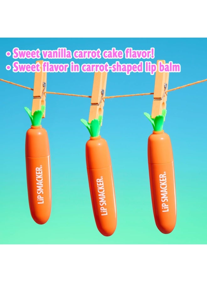 Lip Smacker Carrot Lip Balm, Moisturizing & Nourishing Lip Care, Adorable Easter-Themed Collectible, Fun & Giftable for All Ages - Red Velvet Carrot Cake - Image 4