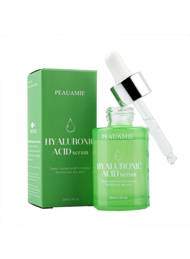 LIYALAN Hyaluronic acid HA small molecule water locking ingredients aloe vera nourishing hydration facial moisturizing serum - Image 1