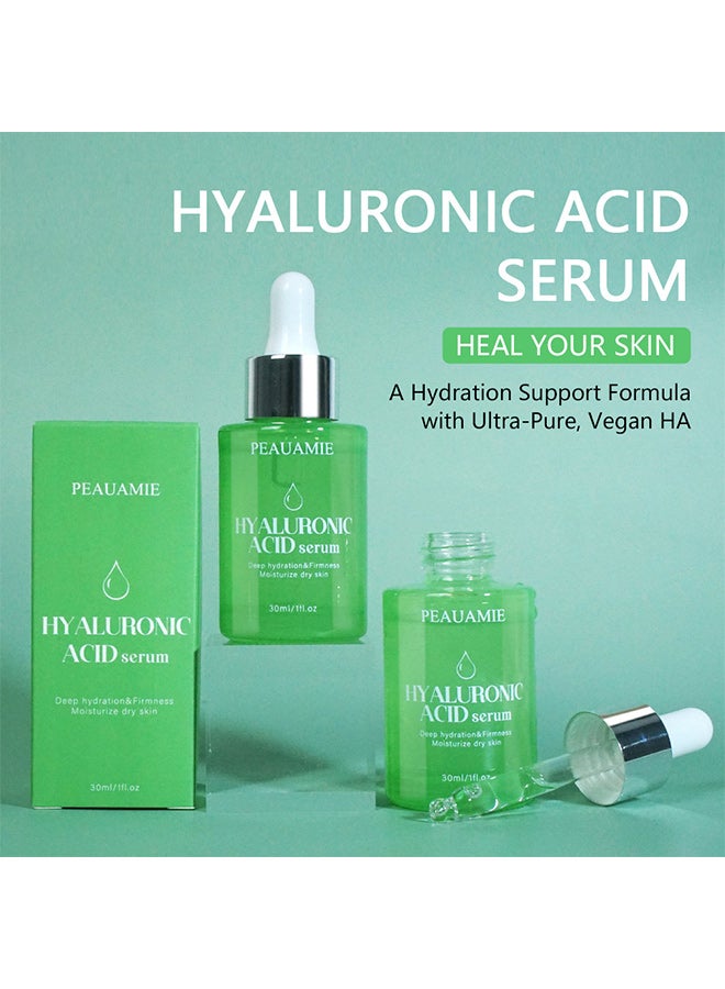 LIYALAN Hyaluronic acid HA small molecule water locking ingredients aloe vera nourishing hydration facial moisturizing serum - Image 2