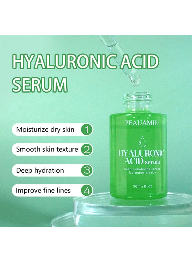 LIYALAN Hyaluronic acid HA small molecule water locking ingredients aloe vera nourishing hydration facial moisturizing serum - Image 4