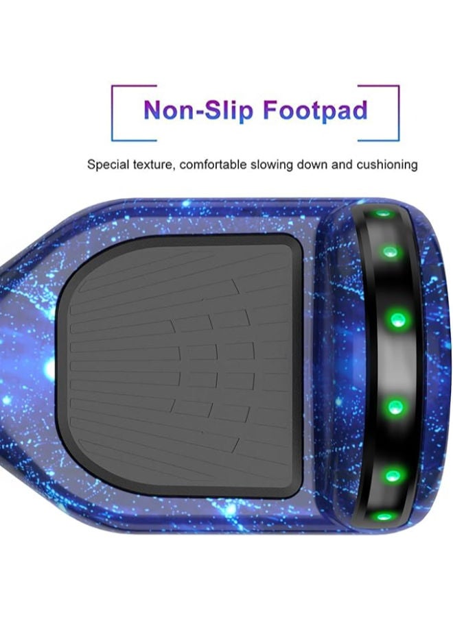 هوفر بورد ببطارية قوية وسماعات بلوتوث وإضاءة LED وعجلات 6.5 بوصة - Image 3