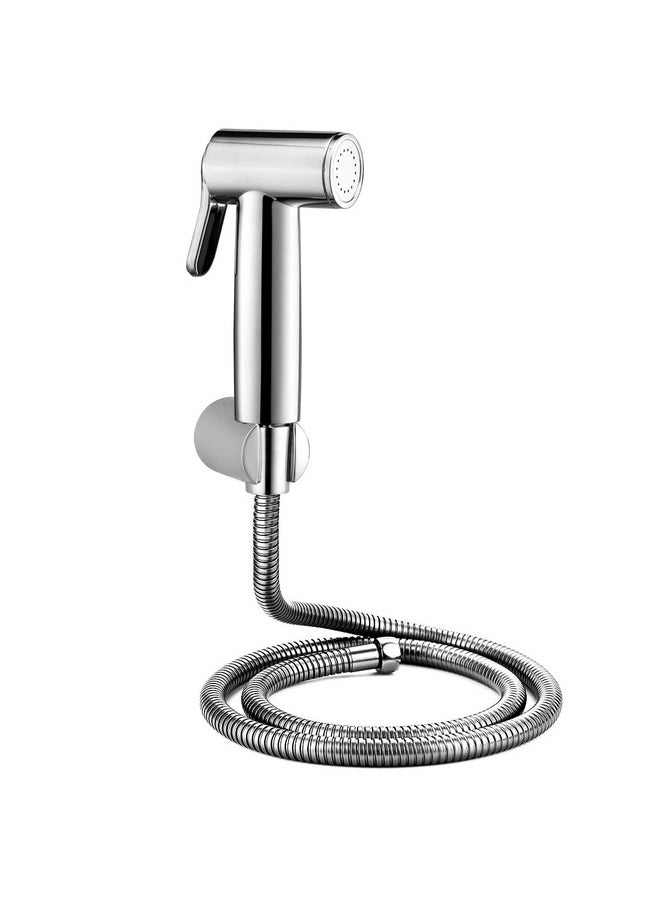 ALTON SHR20130 ABS Health Faucet with SS-304 Grade 1.25 Meter Flexible Hose Pipe and Wall Hook, Chrome Finish (Jet Spray for Toilet) - pzsku/ZDCD0D994879E46D6684CZ/45/_/1740982570/077ed26a-d672-4ff6-a24b-5a638e767e3f