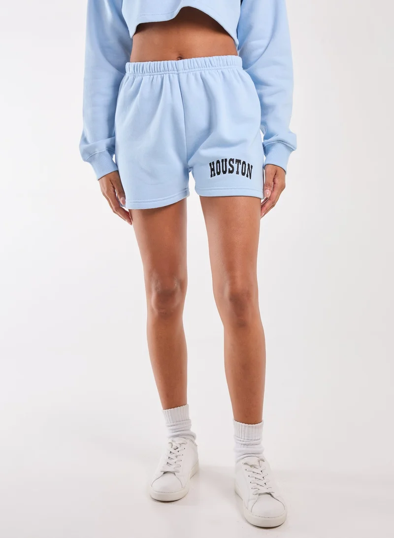 Pink Vanilla Houston Fleece Shorts