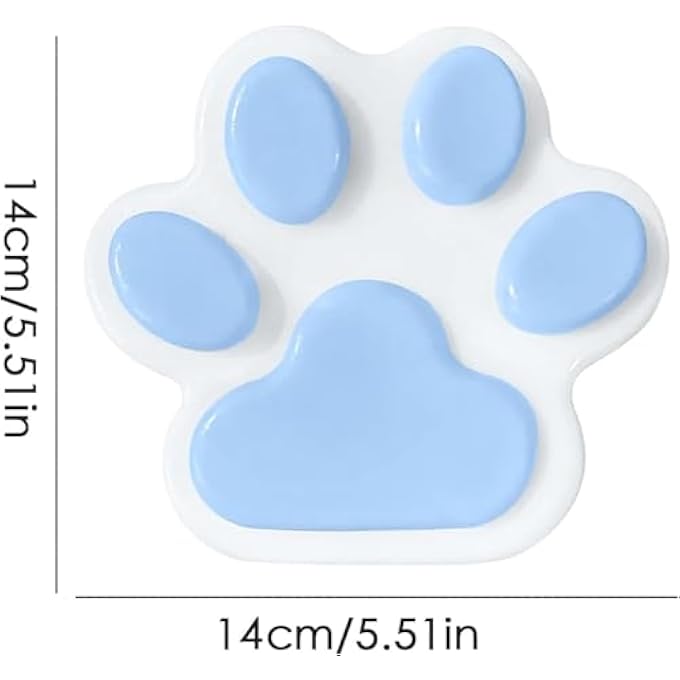 Lonimia Handmade Big Taba Squishy 5.5 Inch Cat Paw Silicone Squeeze Toys Gifts for Stress Relief for Child Adults,Perfect Desk Toys - Image 2