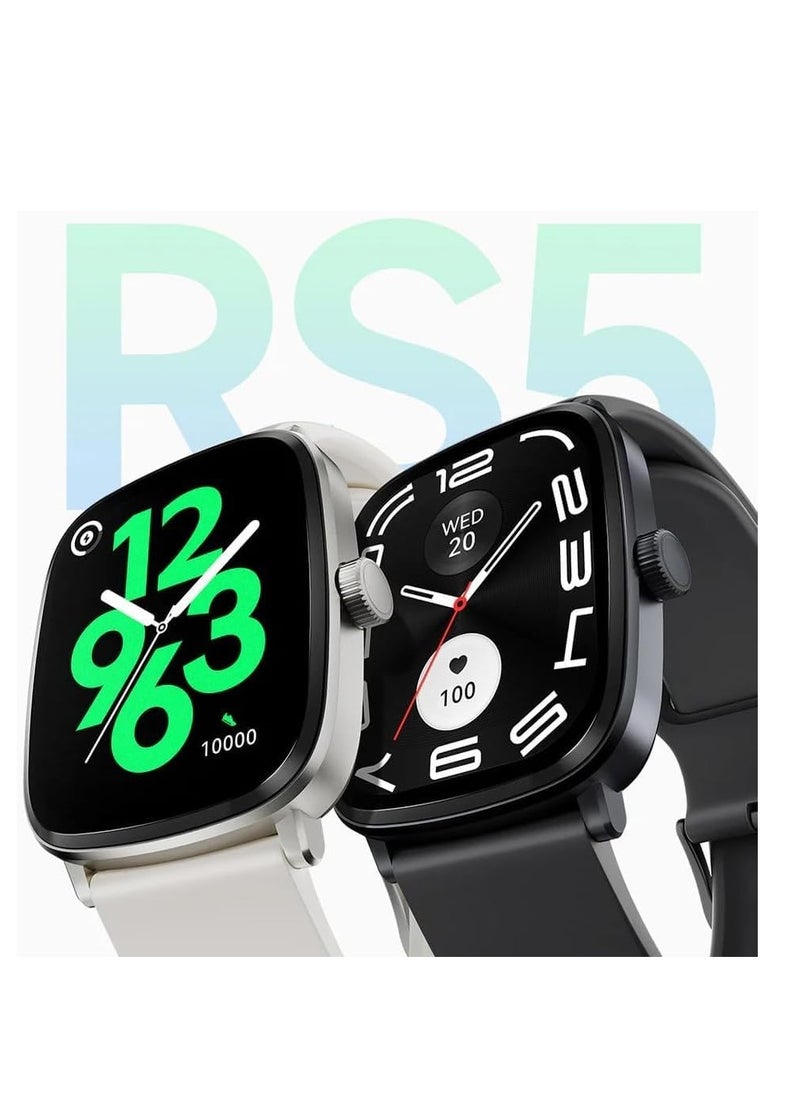 Generic - Haylou RS5 Smartwatch 2.01 AMOLED Display Bluetooth Calling Sports Health Long Battery Life - Image 1