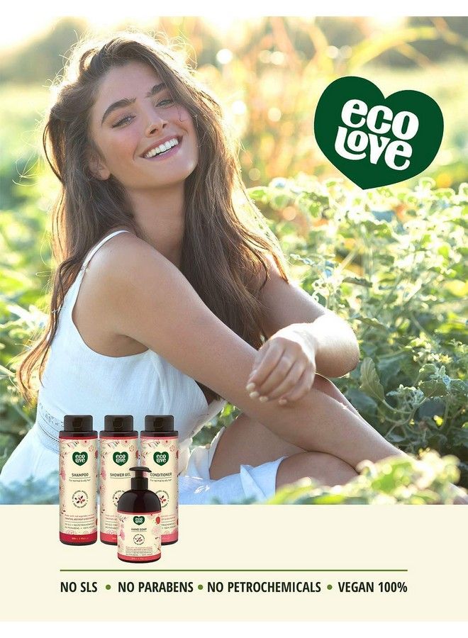 ecoLove Natural Liquid Hand Soap Organic Tomato And Beetroot No Sls Or Parabens Vegan And Crueltyfree Hand Soap 17.6 Oz - Image 5