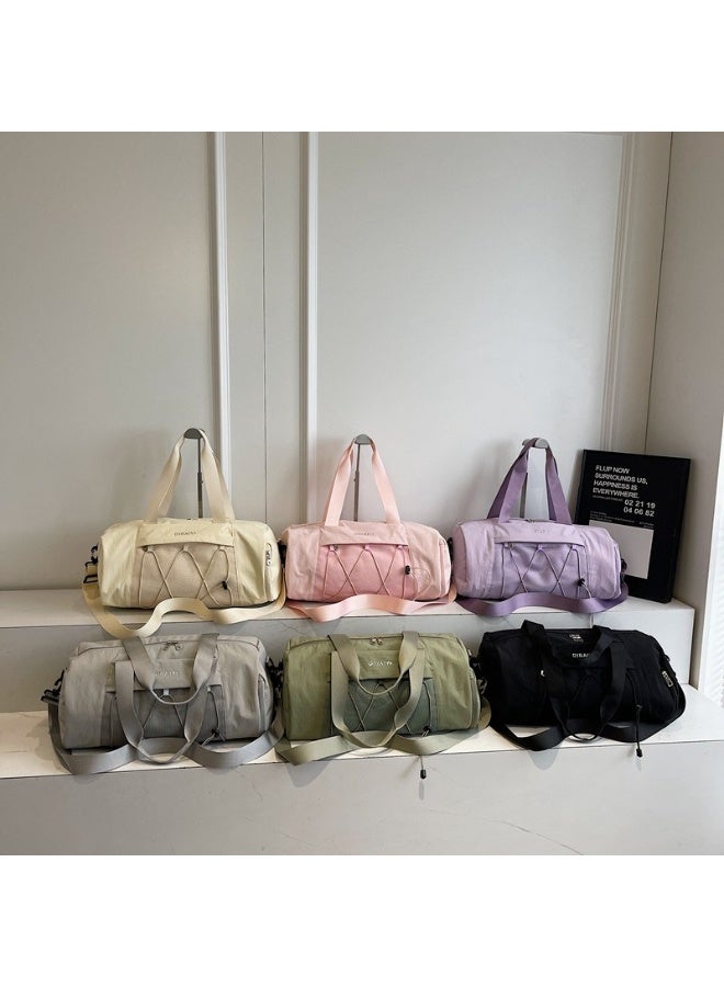 Lightweight Large Capacity Travel Duffel Bag with Wet Dry Separation for Gym Sports Yoga - Image 2