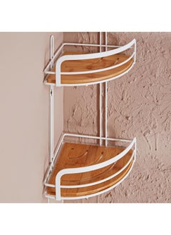 ECO 2 Tier Bamboo Corner Rack  - Image 4