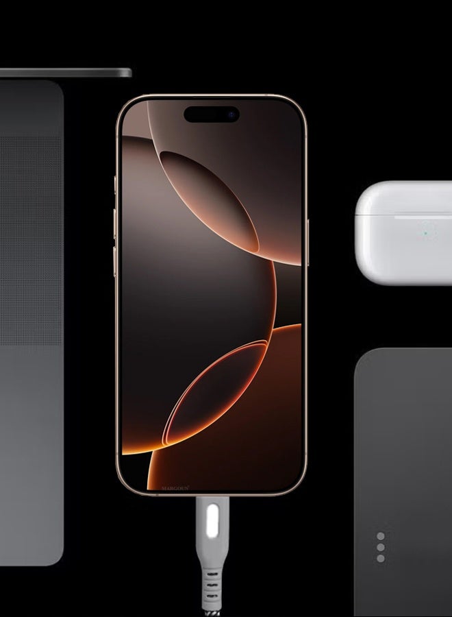 USB-C to USB-C Magnetic Charging Cable (1M) - PD Fast Charge, Detachable & Tangle-Free Design - Image 5