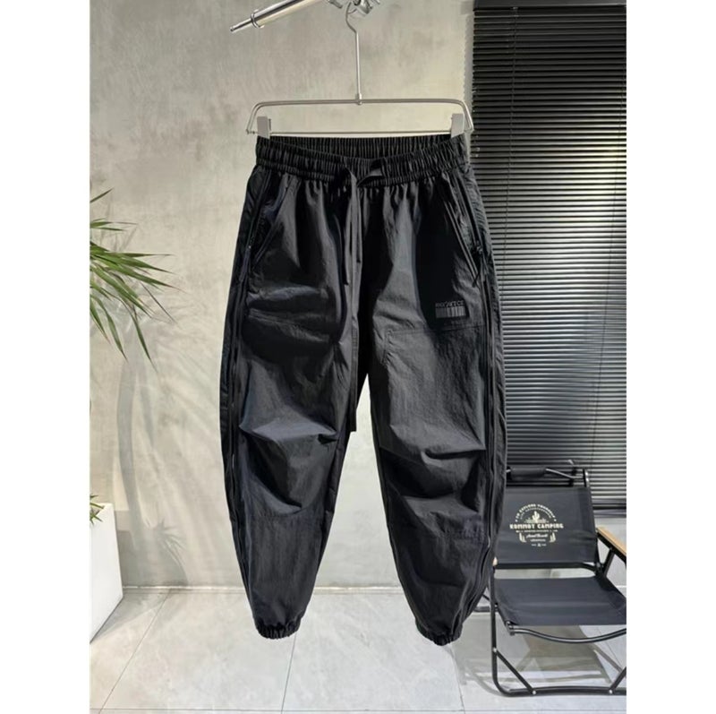 2024 Fashion Loose Breathable Tiktok Fast Hand Internet Celebrity Same Style All-Match Quick-Drying Pants Pants - Image 4