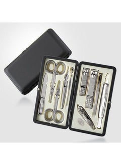 Three Seven (777) Korean Nail Clipper! World No. 1. Three Seven (777) Premium Quality Gift Travel Manicure Grooming Kit Nail Clipper Set (10 Pcs 2100) Made In Korea Since 1975 (Silver)  - Image 3