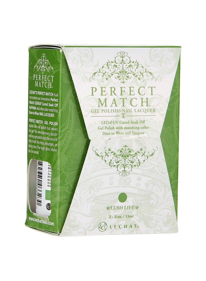 Lechat Perfect Match Gel Polish Lush Life 0.5 Ounce (Pms178)  - Image 2