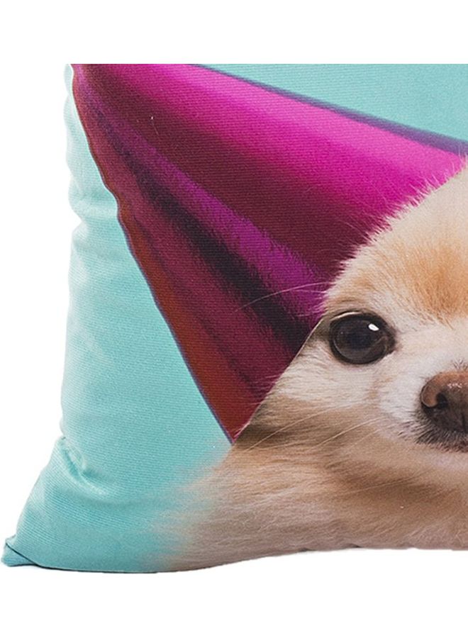 NIBEMINENT Lovely Cute 3D Dog Printed Cushion Cover Multicolour 45x45cm - Image 2