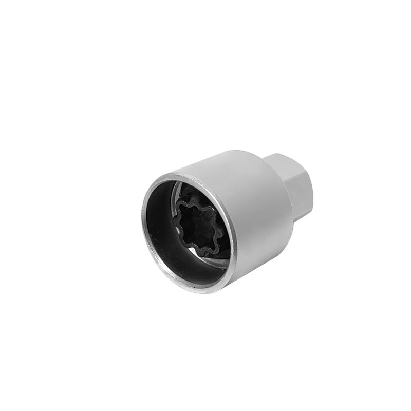 Anti-theft Screw Socket Wrench Silver 817 T Unique Security Design - Vehicle-specific Matching Screw Socket Wrench for Car Wheel Anti-theft Protection - Image 3
