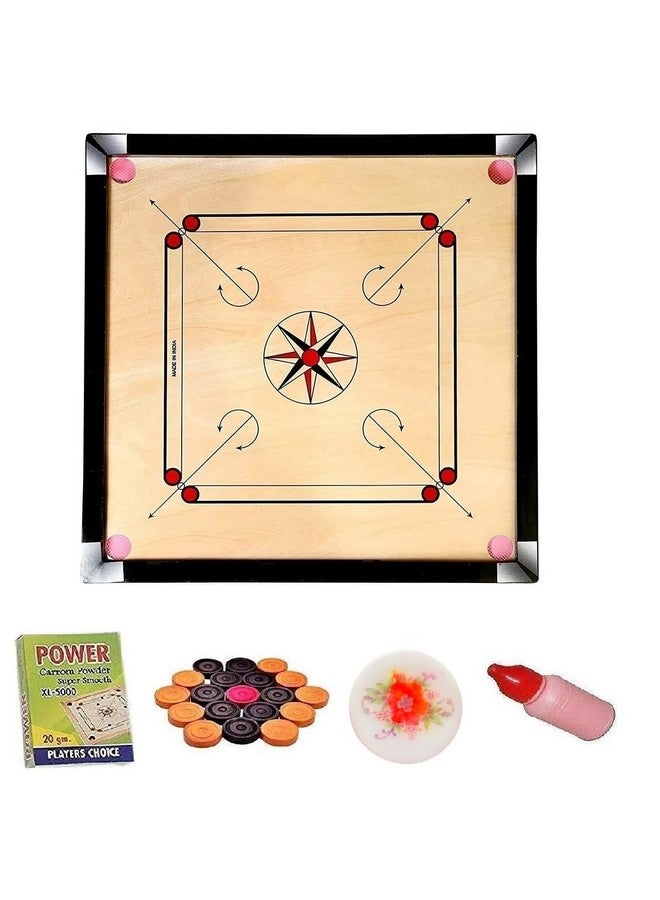 اس ام تي لوح كاروم للتدريب الاحترافي عالي الجودة SMT بلمسة نهائية غير لامعة مع أداة ضرب العملات المعدنية والمسحوق (32 بوصة) - Image 1