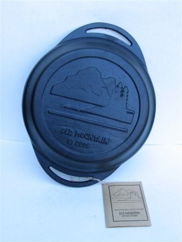 Old Mountain Pie Pan - Pre-Seasoned Cast Iron 12 x 9.5 x 2 Inches By Old Mountain - Image 2