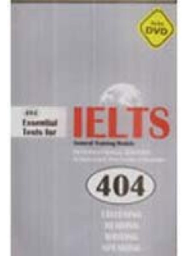 404 Essential Tests For Ielts : With2cds/Dvd