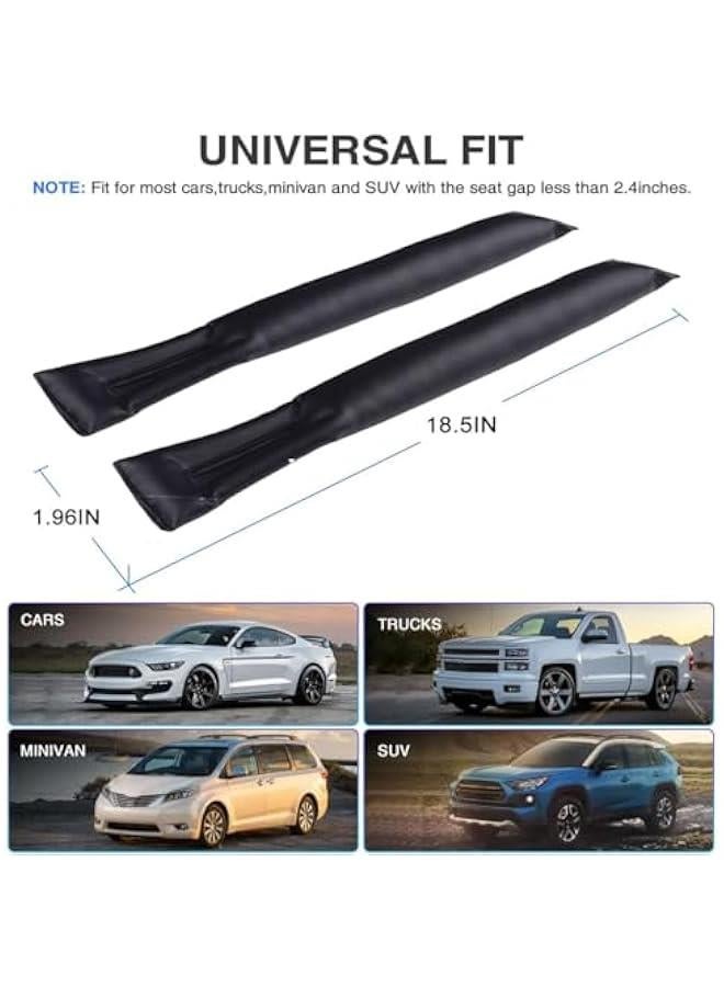 فايلكس حشو  مقعد السيارة م ، سدادة  المحركات العامة الجلدية، حشو مر لل ي مقعد السيارة ووحدة التحكم، يستخ لمع الأشياء م السقوط لو أسود)، قطعتي - Image 2